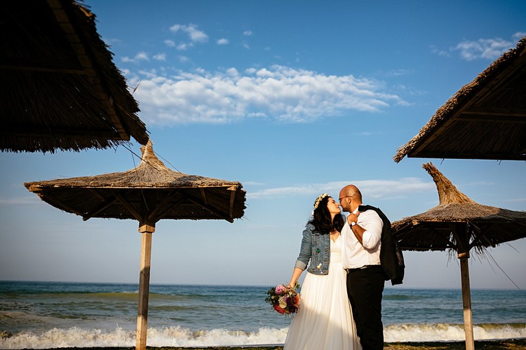 After Wedding Vama Veche | Sedinta foto dupa nunta la mare | Fotograf profesionist Cotea Razvan |