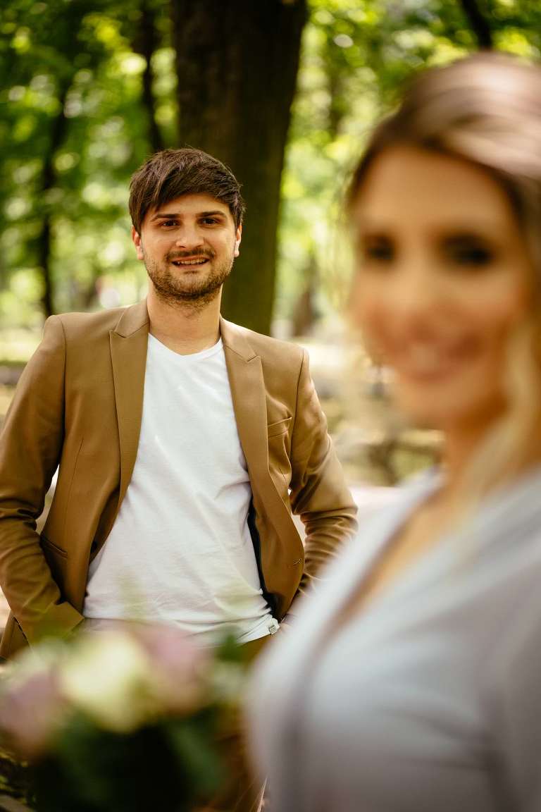 sedinta foto in parcul kiseleff , cununie civila a&a