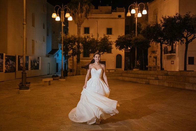 Polignano a Mare after wedding, Puglia Italy photoshoot